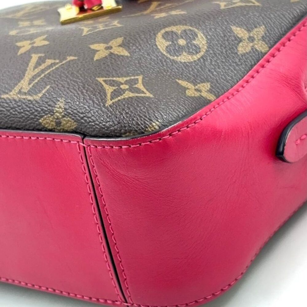 Louis Vuitton Saintonge Monogram Shoulder Bag - Picture 9 of 10